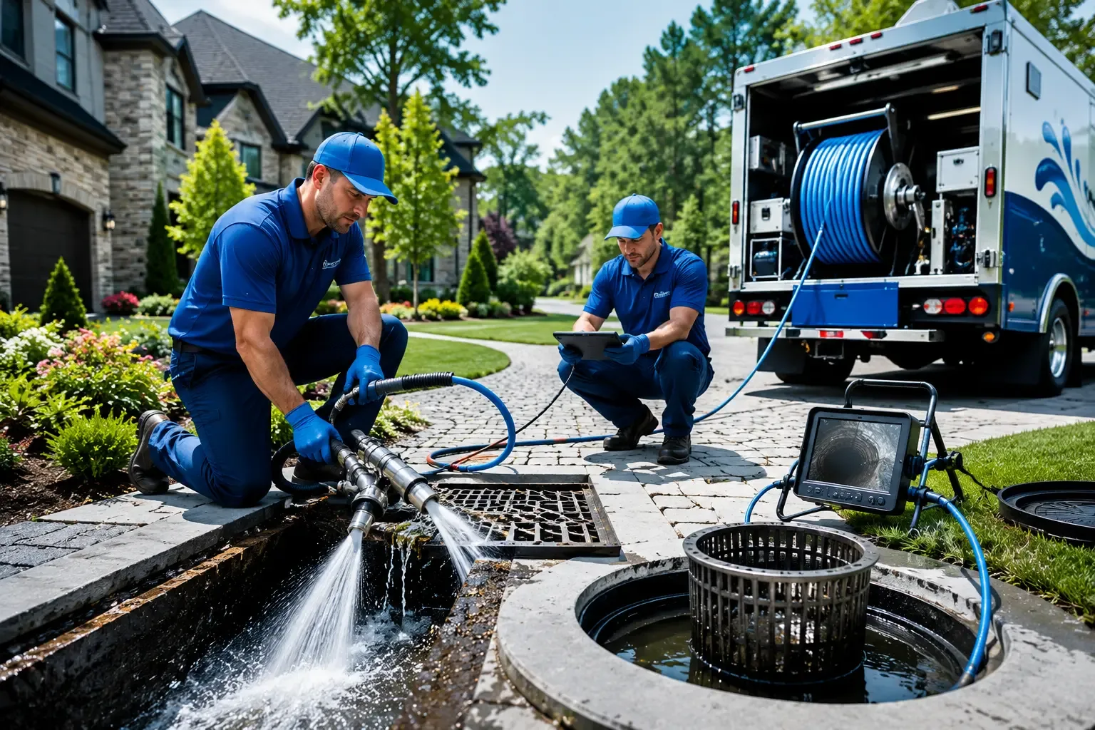Local outdoor drain cleaning professionals in Pender, NE